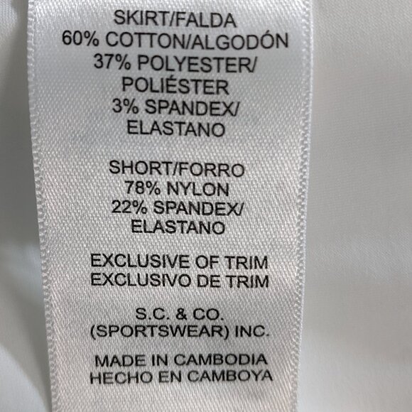 3 skorts size :L , Brand: S.C. & Co. Ladies' Denim , White, Blue , Black - Picture 5 of 14